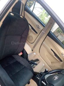 Toyota Yaris Fabric Seat Cover | Fabric Seat Poshish