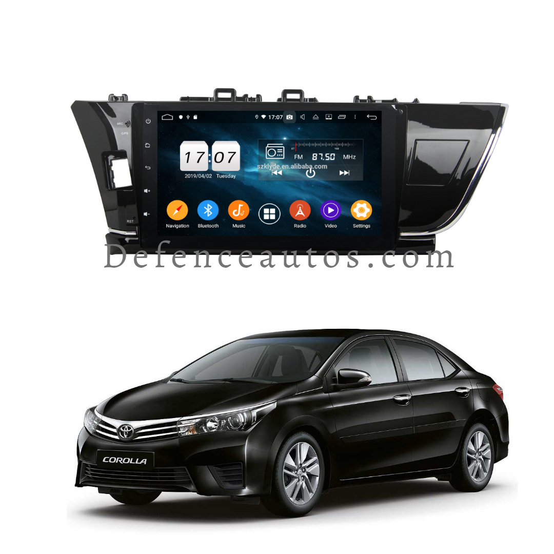 Toyota Corolla Android Panel