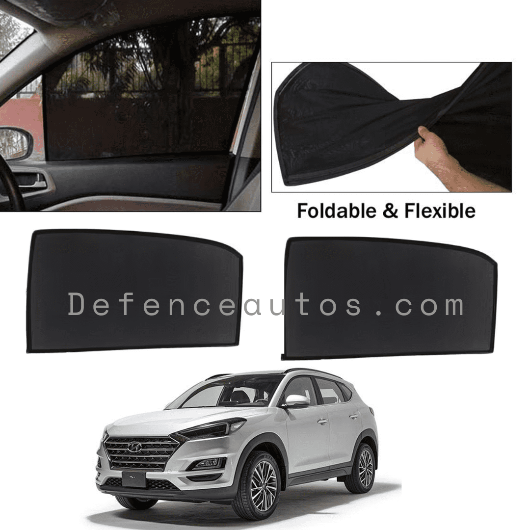 Hyundai Tucson Foldable & Flexible Side Sunshade Without Logo