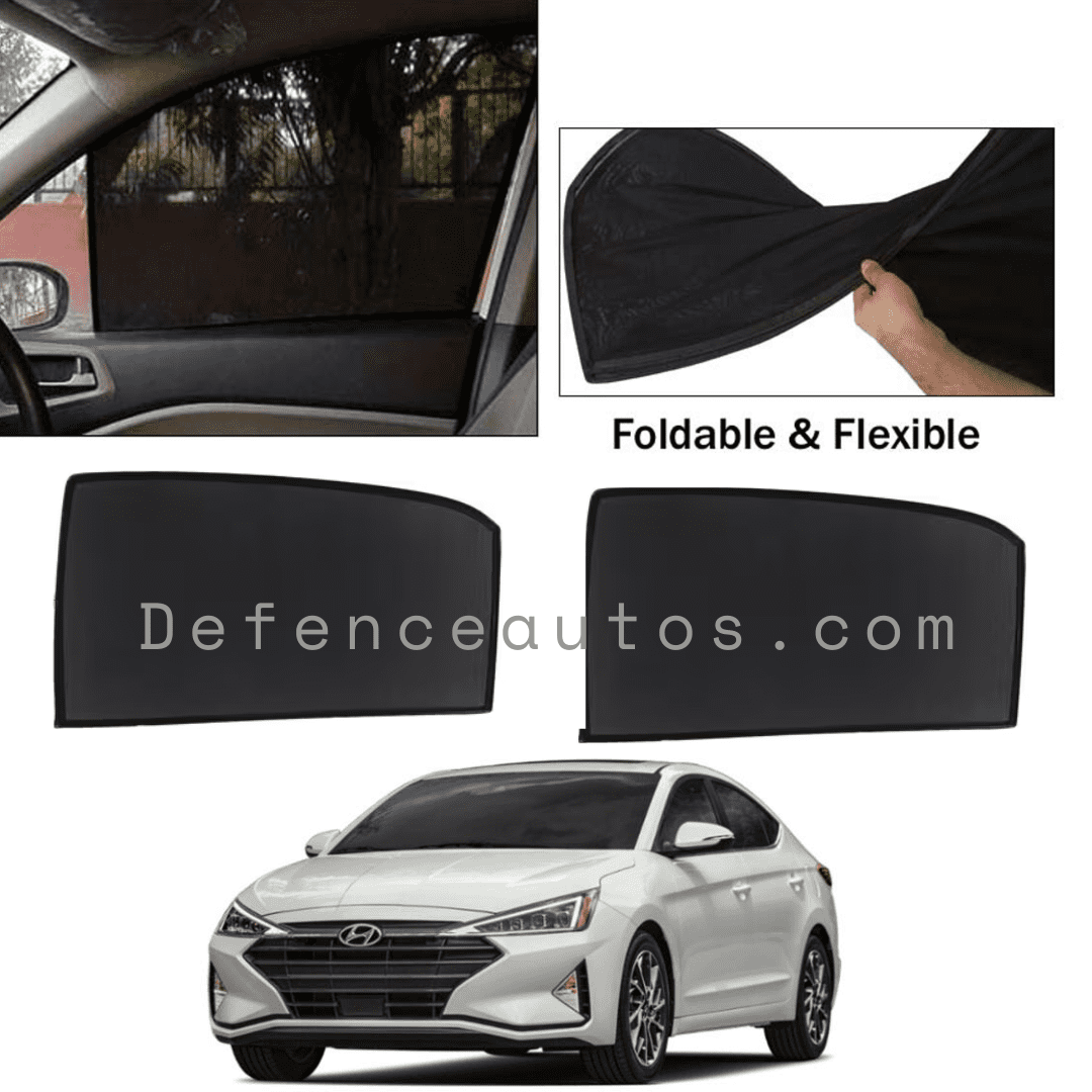 Hyundai Elantra Foldable & Flexible Side Sunshade Without Logo 2023-24